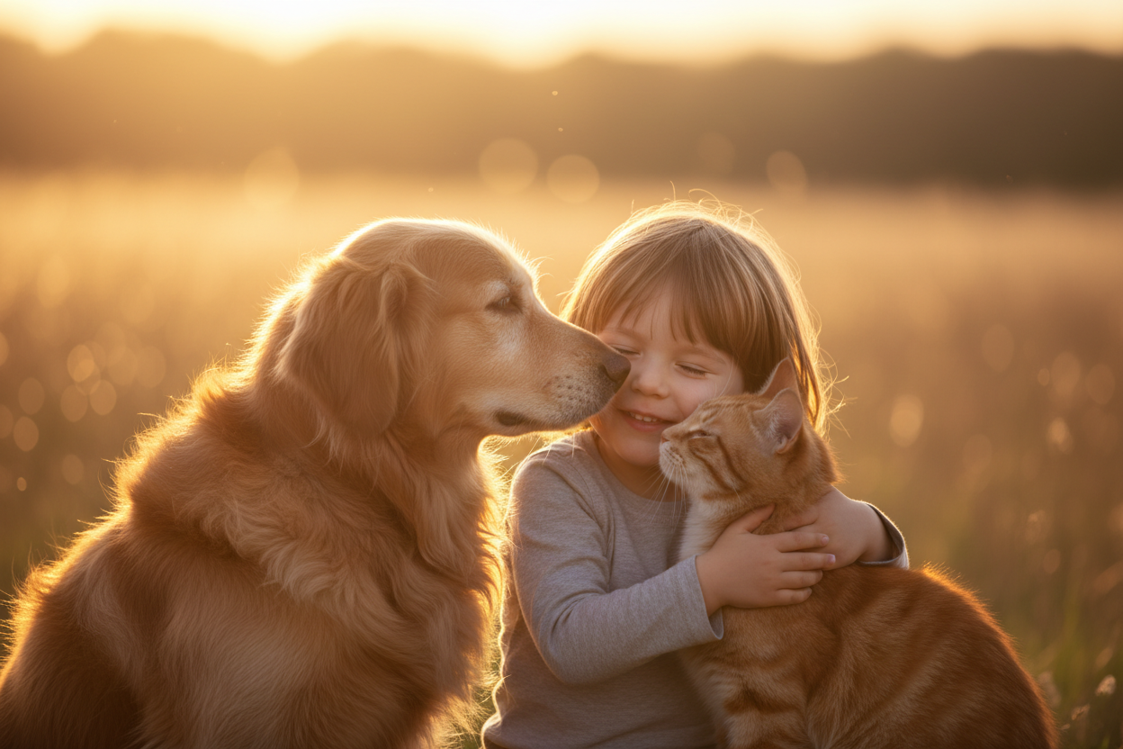 Emotional Pet Love Banner